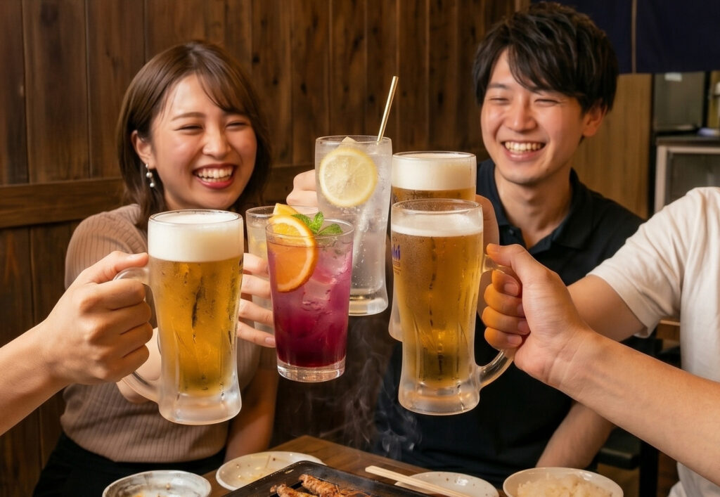 【飲み放題の本気、見せます。】ビールもワインもレアなお酒も。乾杯が止まらない。
